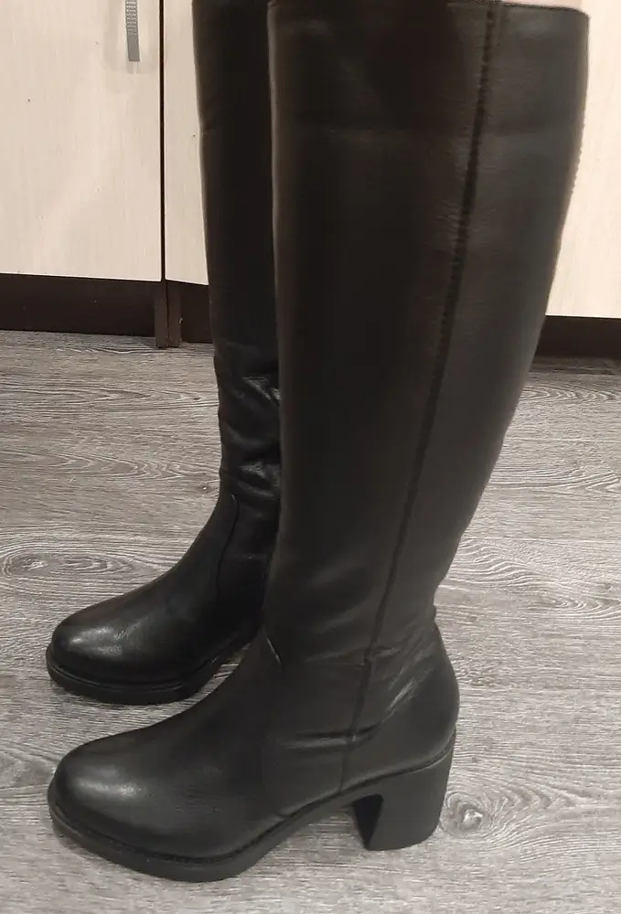 Классные сапоги, очень удобные! Советую!