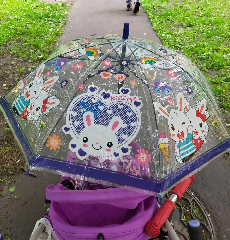 Отличный зонт. Дочка в восторге