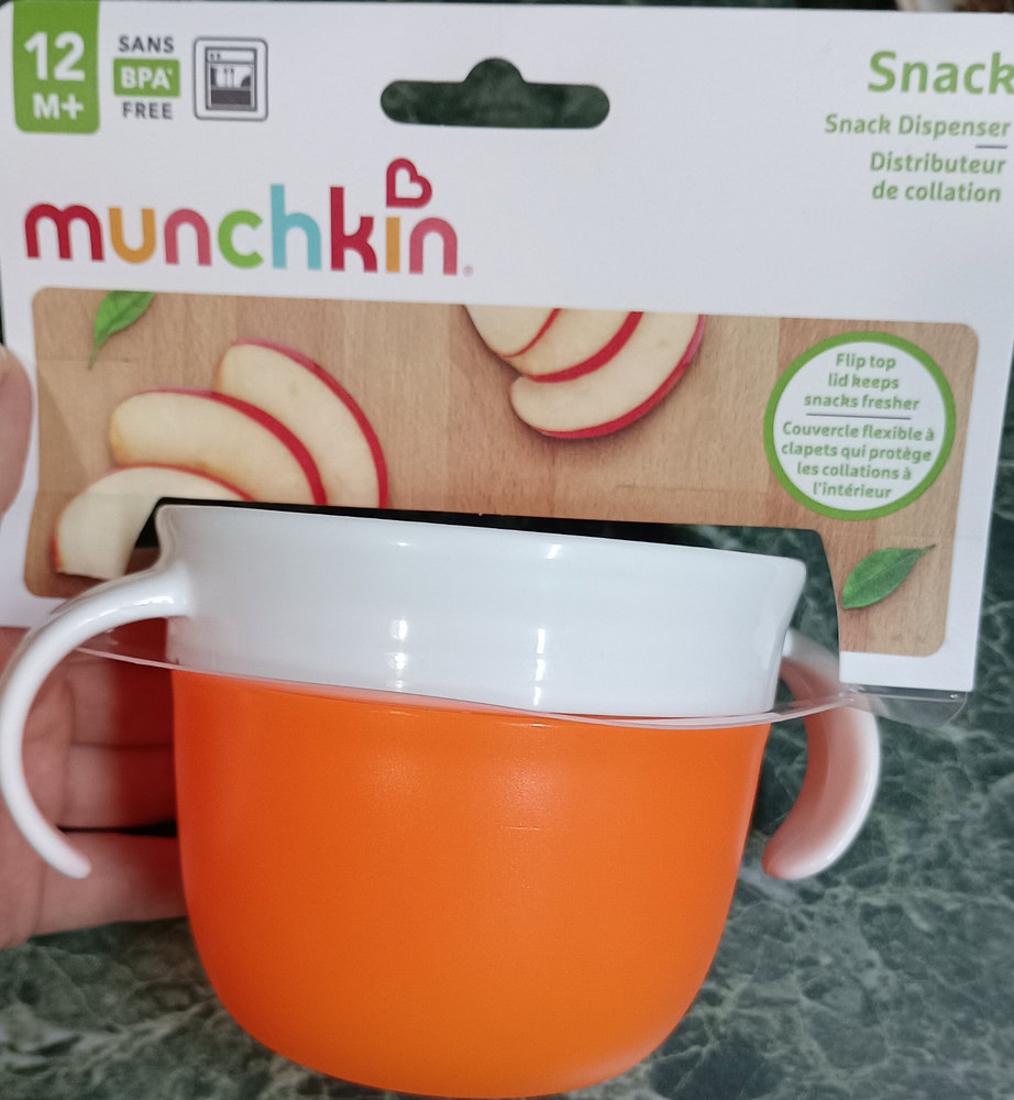 Munchkin Snack Collation Dispenser (12m+) Orange