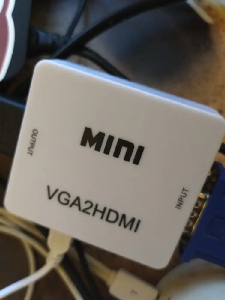 Заказывал hdmi2vga. Что вы мне прислали?!