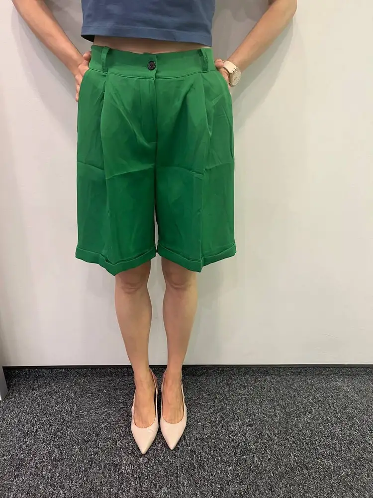 Бермуды пришли на следующий день, зразу примерила, подошли. Буду носить с кедами и туфлями.