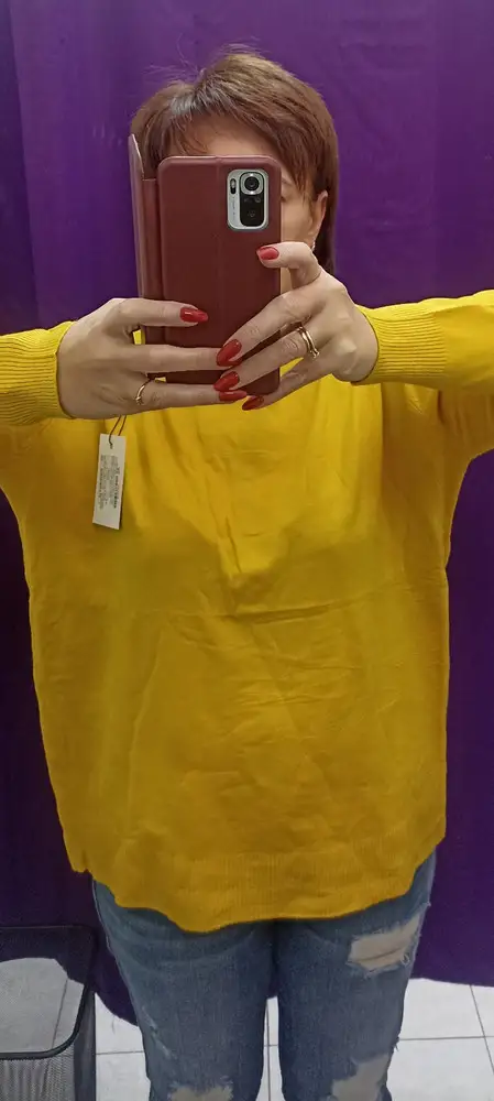 Качество хорошее, приятная к телу. Поверила отзывам, заказала больше размером. Оказалась огромная, отказ