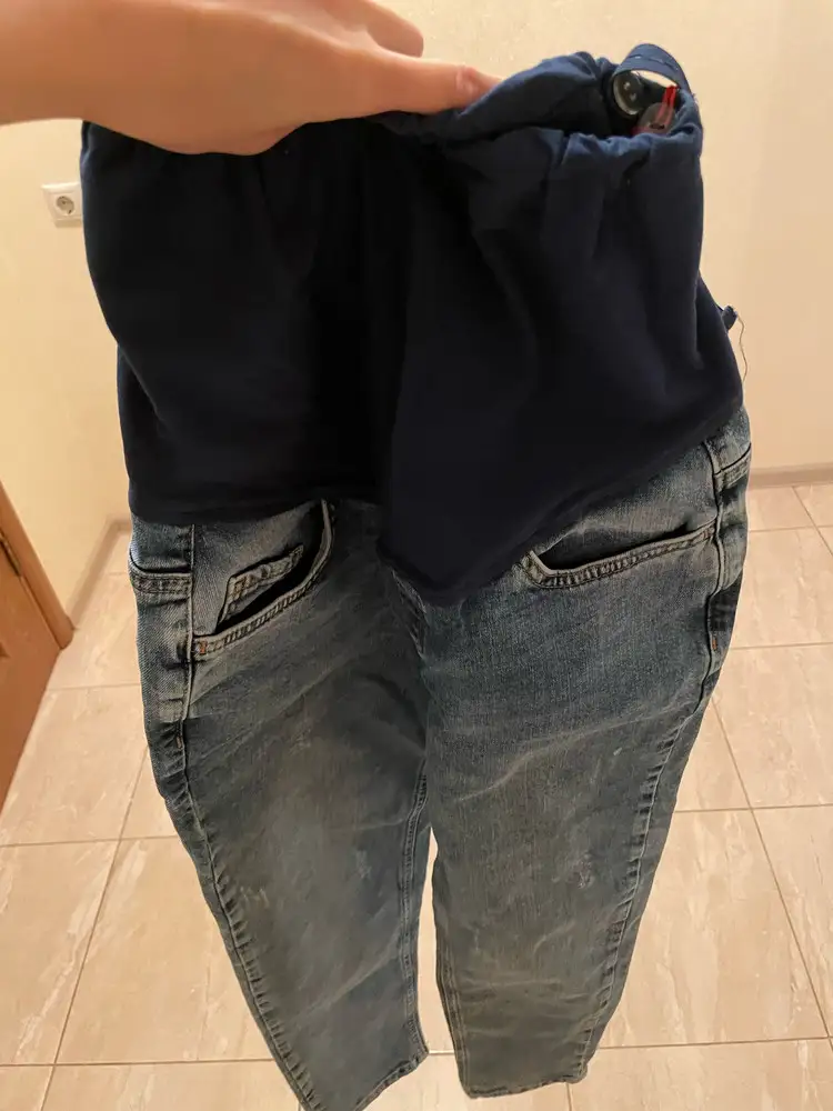Прислали джинсы для беременных