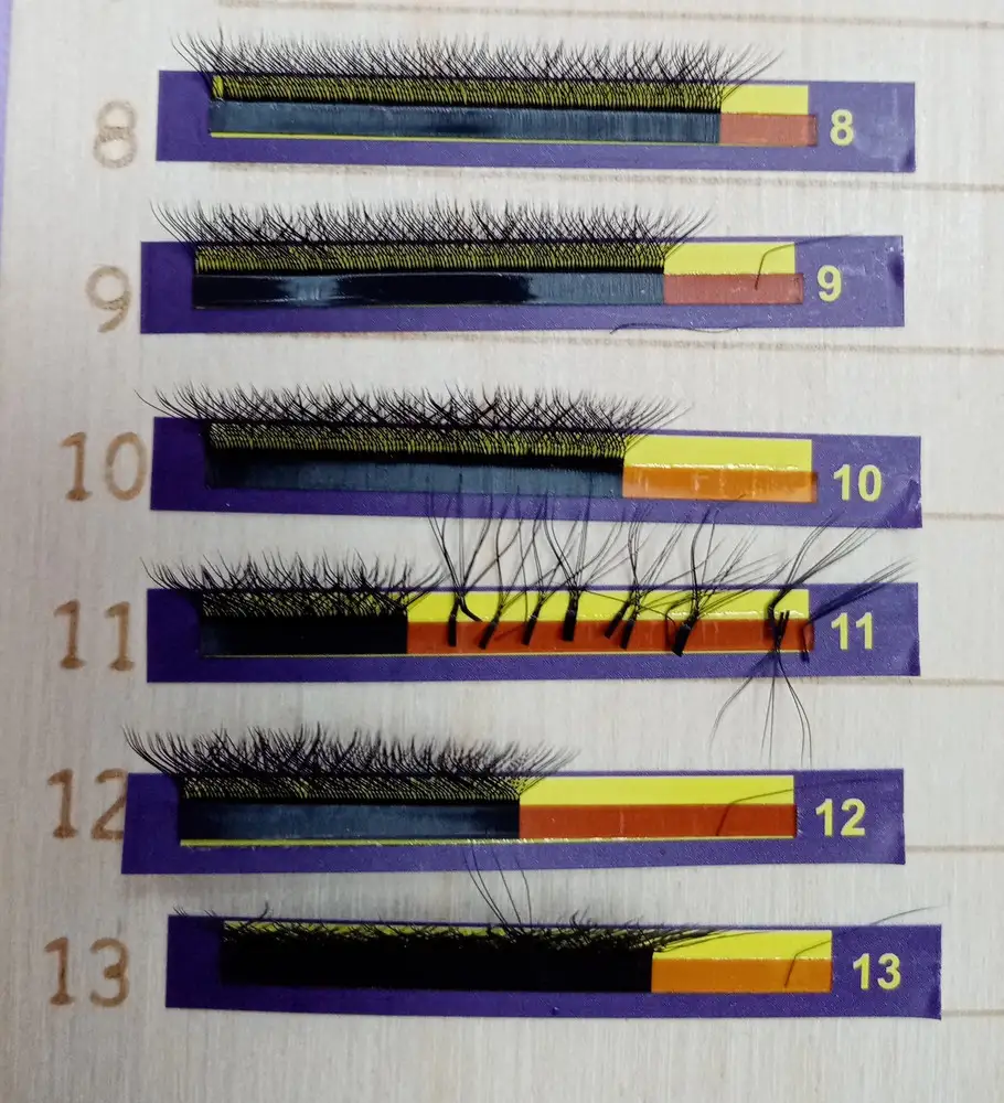 Всегда беру ресницы вашей фирмы, брак встречался. Но в этот раз совсем много брака в 11 длине, брала микс длин, теперь что мне делать без 11 длины?