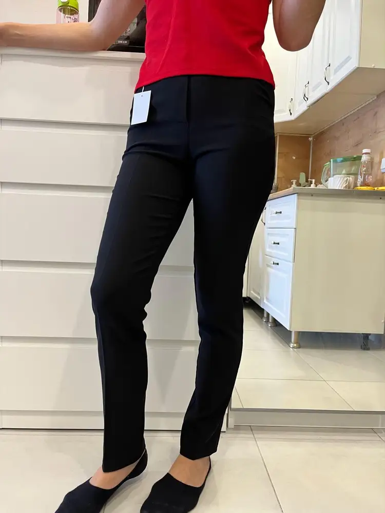 Идеальные черные брюки!Сидят супер!