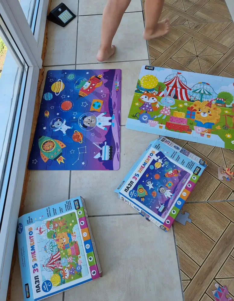 Отличные пазлы по цене сто рублей с копейками.крупные,яркие,качественные 👍