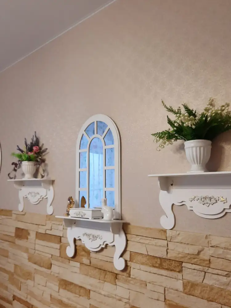 Заказываю уже второе окошко, теперь с настоящим зеркалом, очень украшает интерьер.