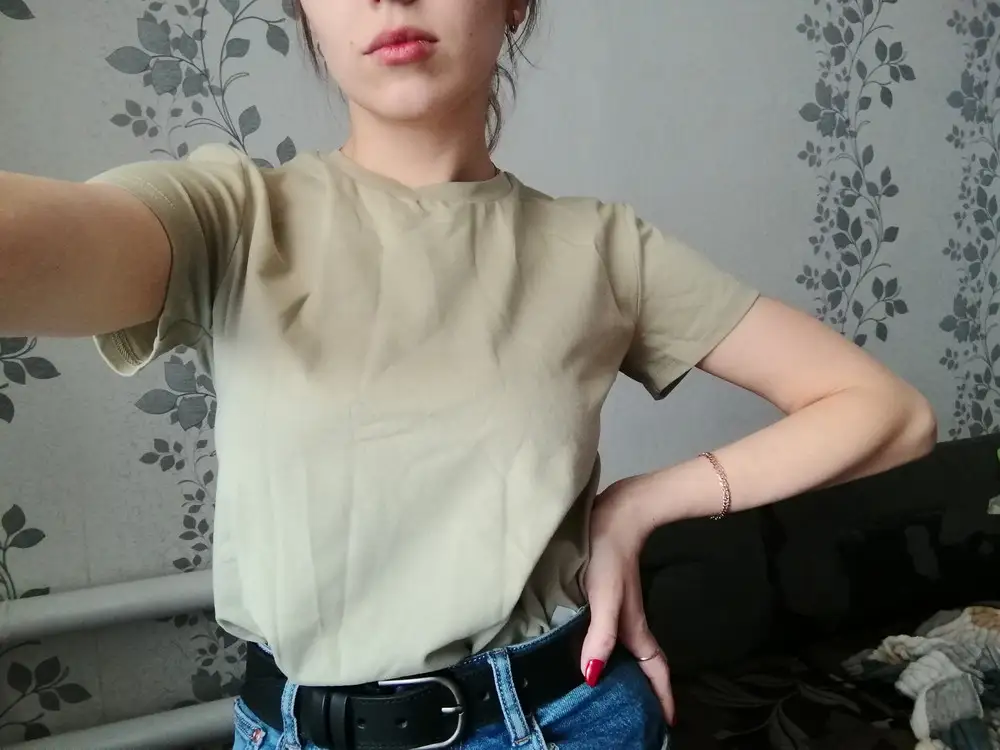 Классная футболка. Об - 86, От - 66, рост 157